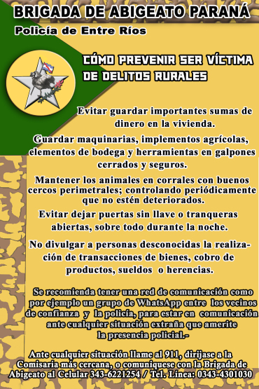 Prevención - Abigeato