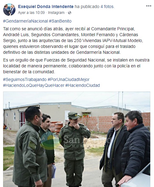 Gendarmería  - San Benito