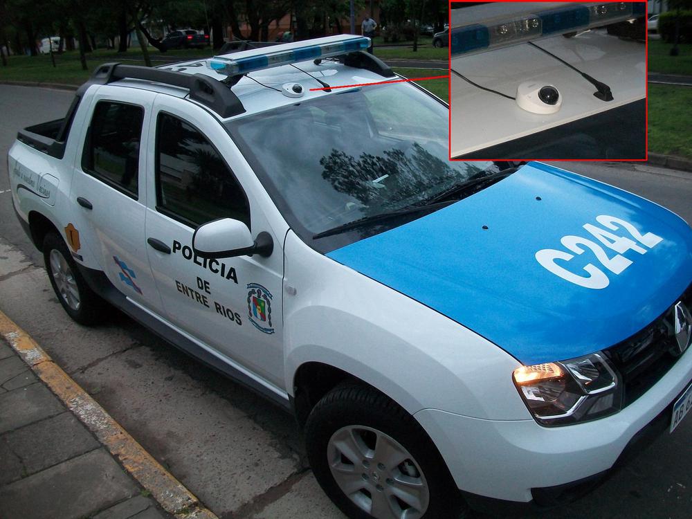 móvil con monitoreo