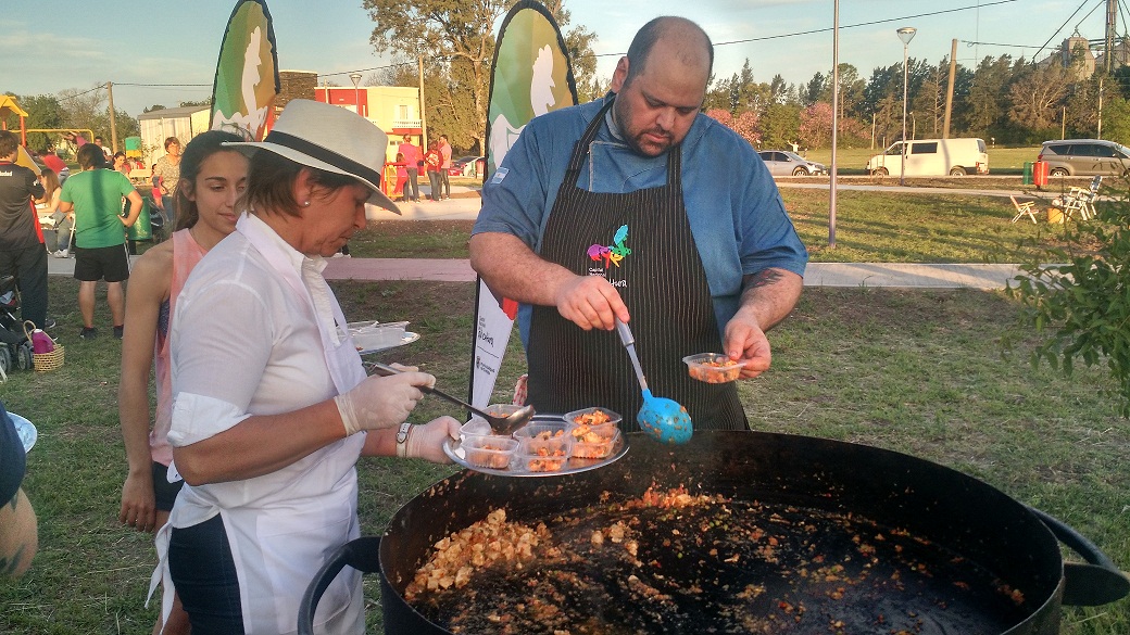 Plaza pollo al disco