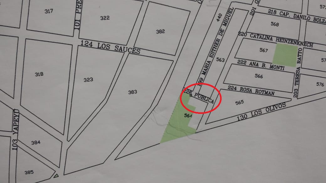 Crespo plano calles
