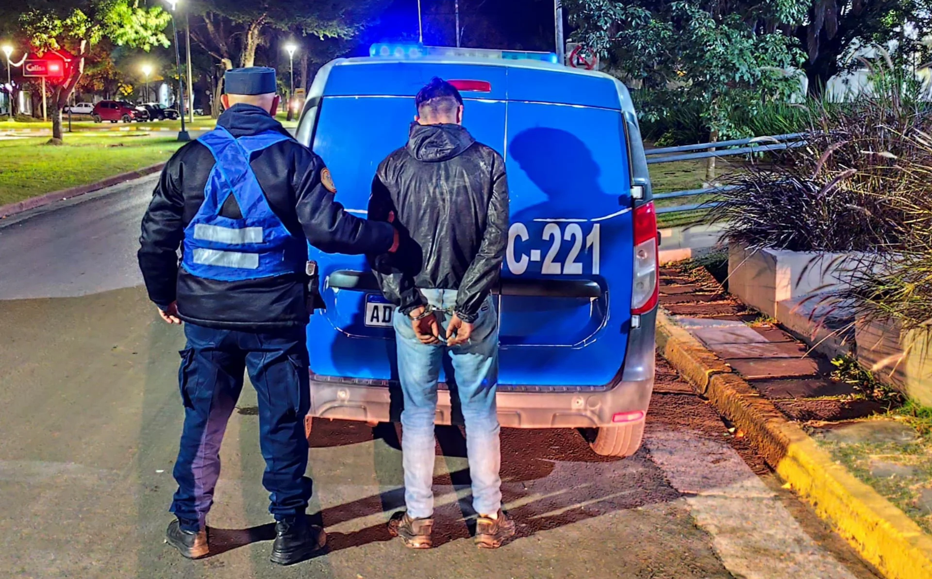 De Crespo a Paraná: Detenido por tres delitos