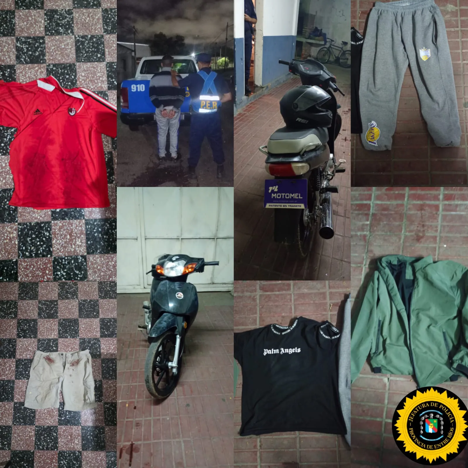 Pasaron en moto y le dispararon en el abdomen: un detenido