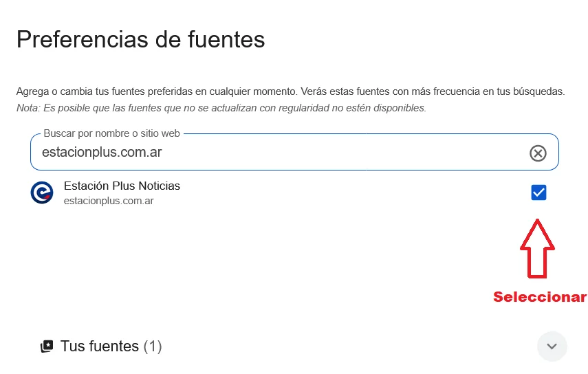 preferencias