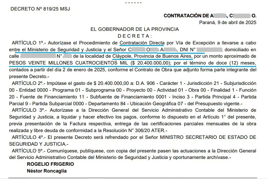 Decreto 819