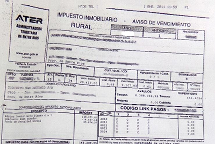 Impuesto Inmobiliario Rural