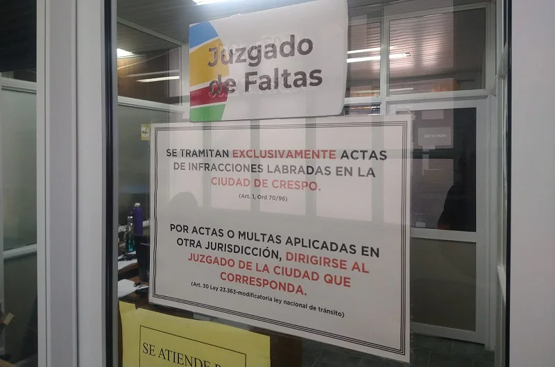 Juzgado Faltas Crespo