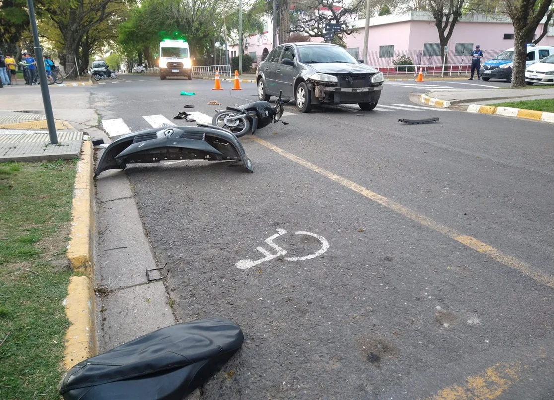 choque sarmiento y 25 de mayo