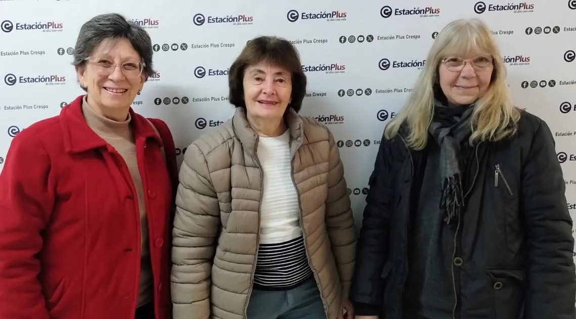 Irene Weinzettel, Patricia Yung y María Luisa Schanzembach.