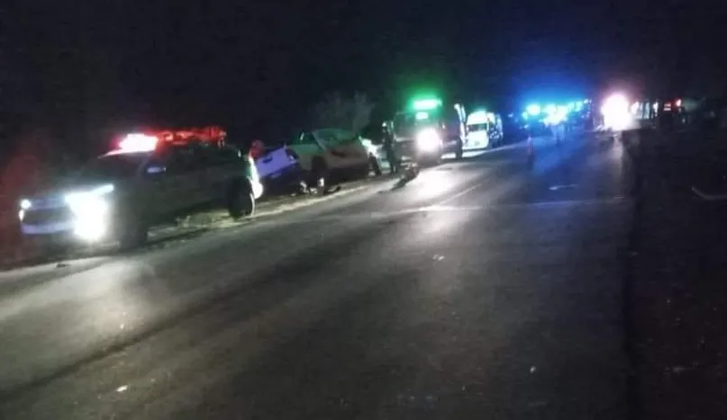 accidente ruta 11 diamante