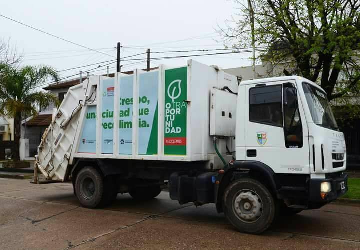 basura residuos camion