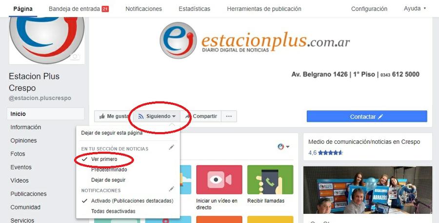 Plus Facebook