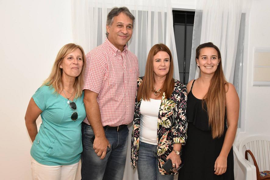 Concejales y Sigrid Kunath